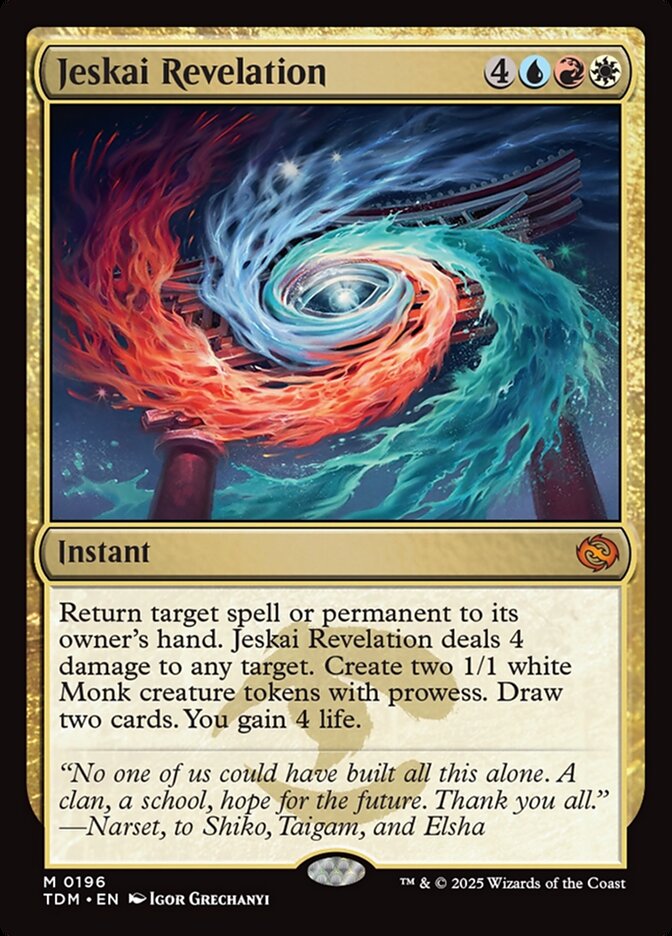 Jeskai Revelation 196/291 (Tarkir: Dragonstorm)  | Good Games Morley