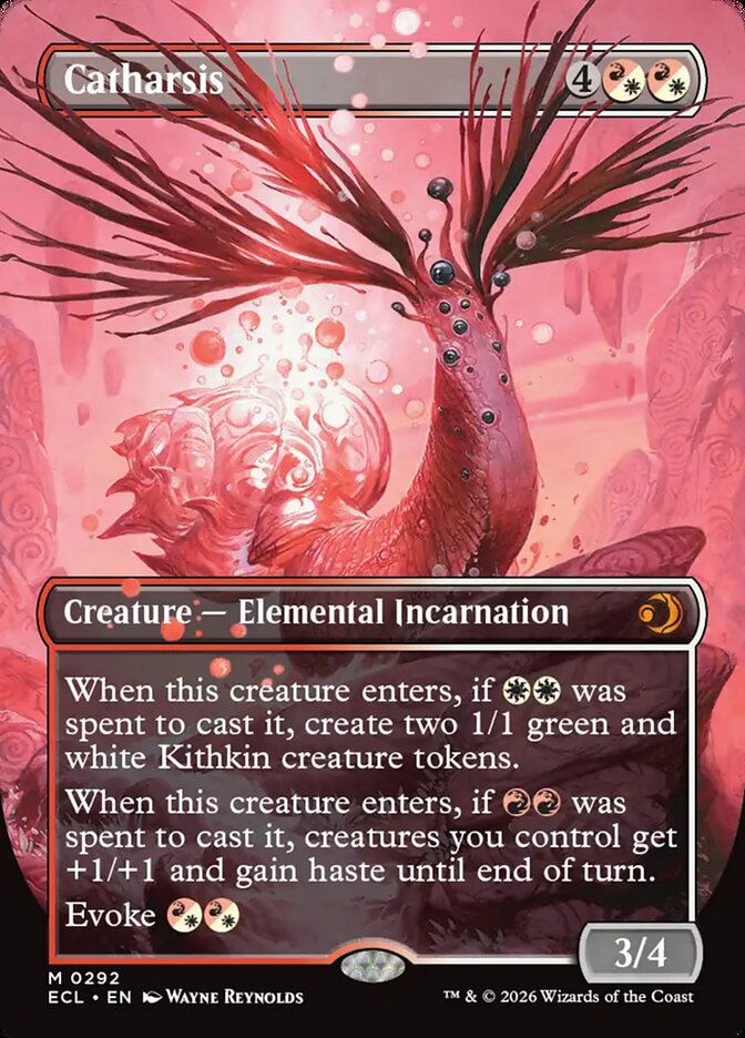 Catharsis 292/273 (Lorwyn Eclipsed)  - Borderless Foil | Good Games Morley
