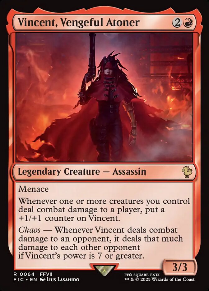 Vincent, Vengeful Atoner 64 (Commander: FINAL FANTASY)  | Good Games Morley