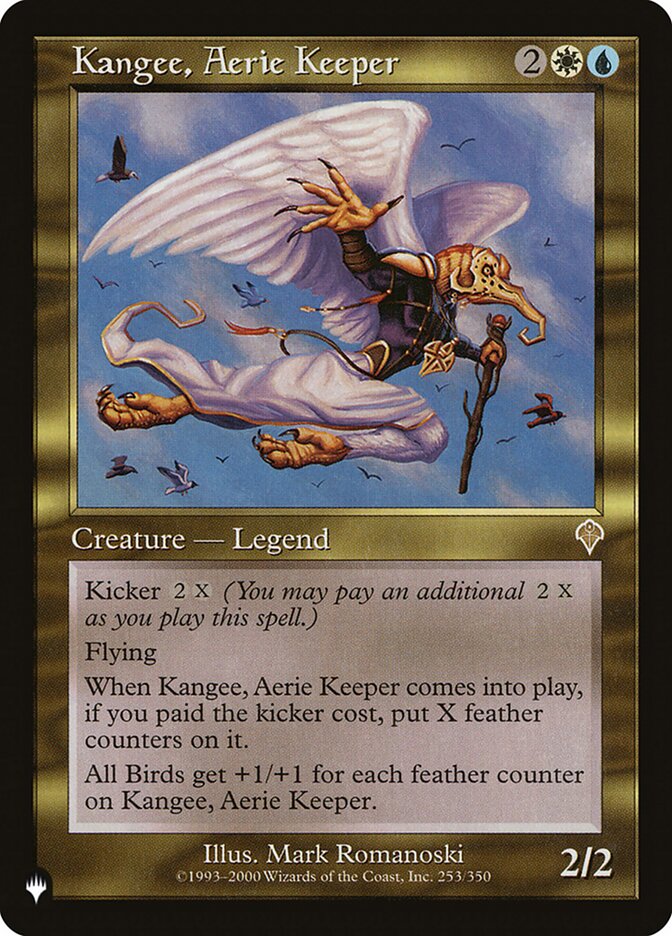 Kangee, Aerie Keeper INV-253/5075 (The List Reprints)  | Good Games Morley