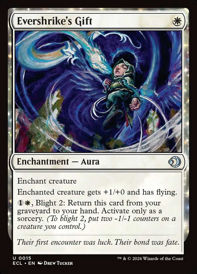 Evershrike's Gift 15/273 (Lorwyn Eclipsed)  - Foil | Good Games Morley
