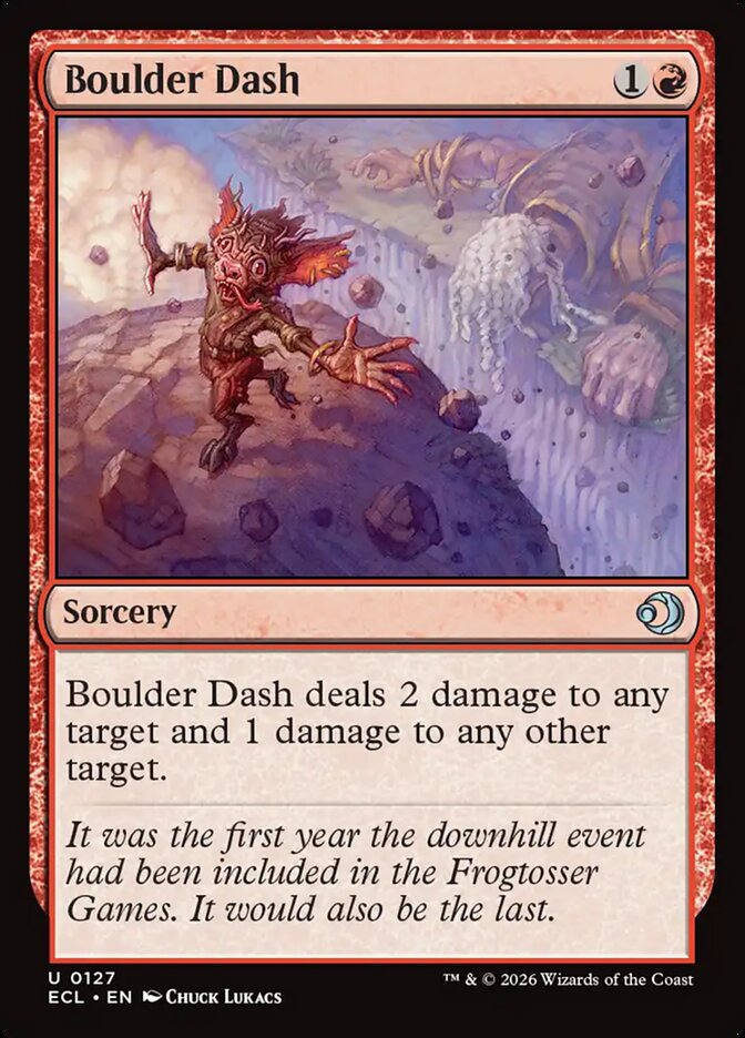 Boulder Dash 127/273 (Lorwyn Eclipsed)  - Foil | Good Games Morley