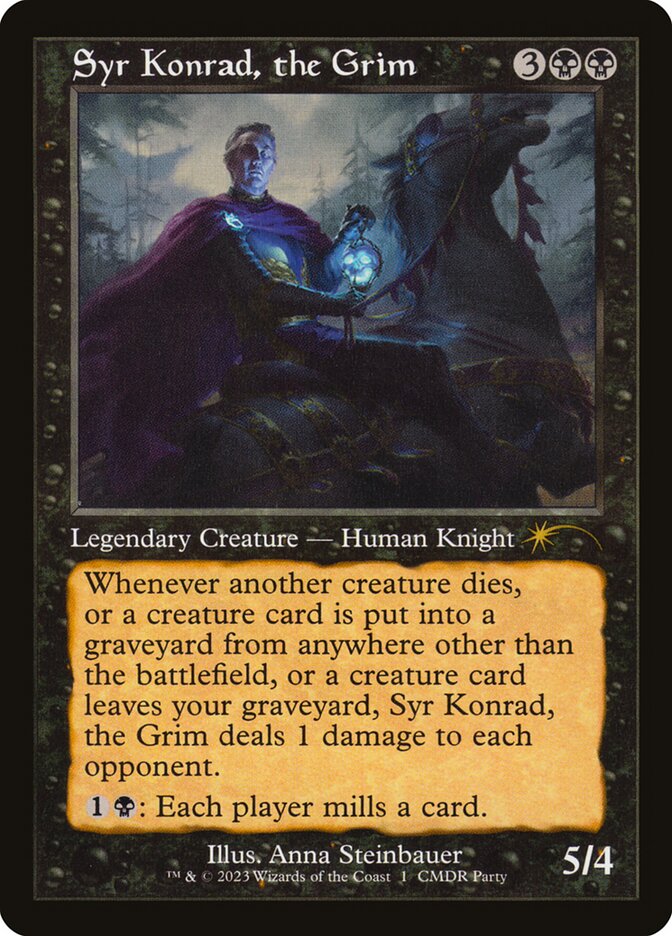 Syr Konrad, the Grim 1 (WPN & Gateway Promos)  - Retro | Good Games Morley