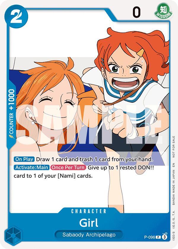 Girl (OP14 Release Event) P-096 (One Piece Promotion Cards)  | Good Games Morley