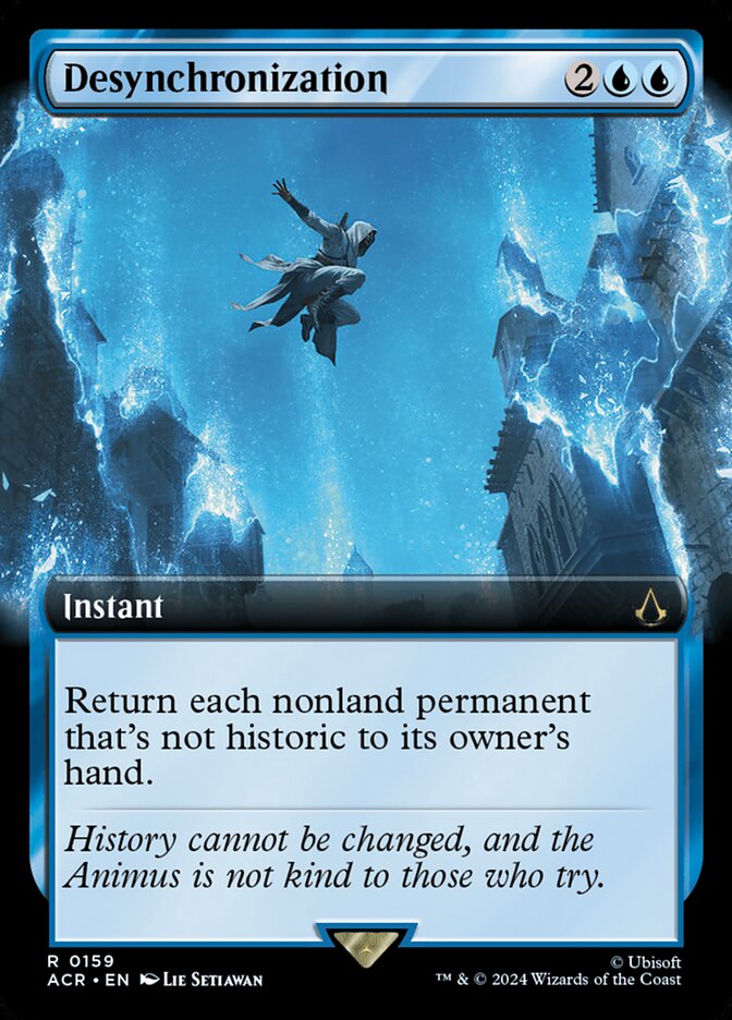 Desynchronization 159/110 (Universes Beyond: Assassin's Creed)  - Extended Art | Good Games Morley