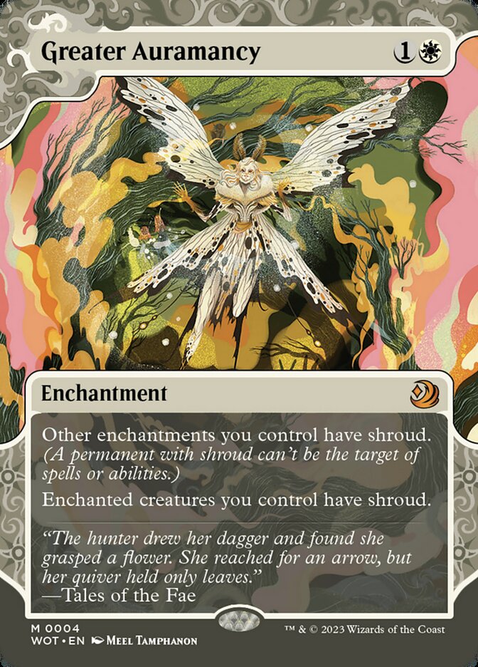 Greater Auramancy 4/63 (Wilds of Eldraine: Enchanting Tales)  - Showcase | Good Games Morley