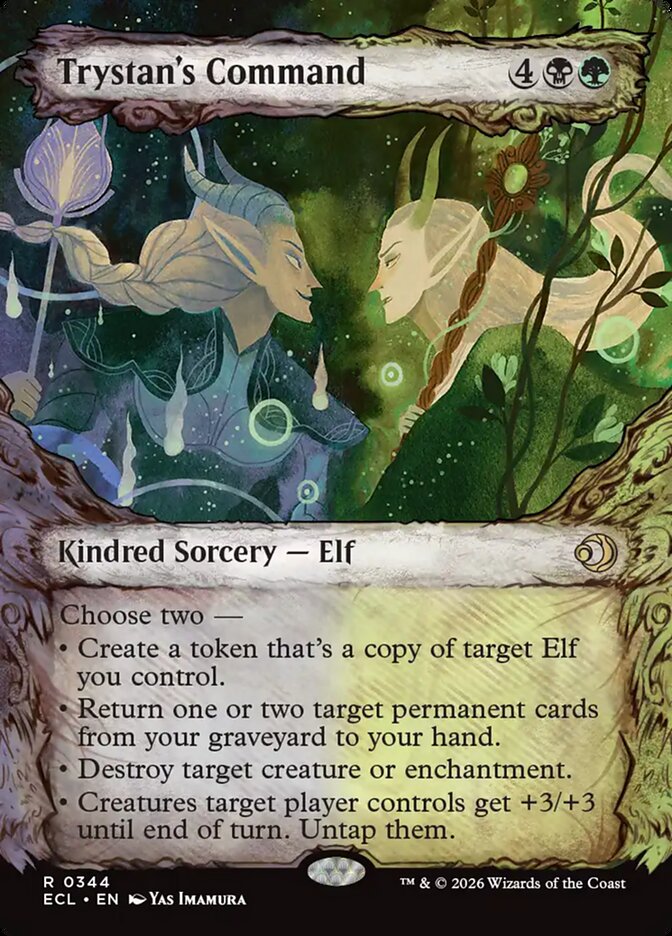 Trystan's Command 344/273 (Lorwyn Eclipsed)  - Showcase Foil | Good Games Morley