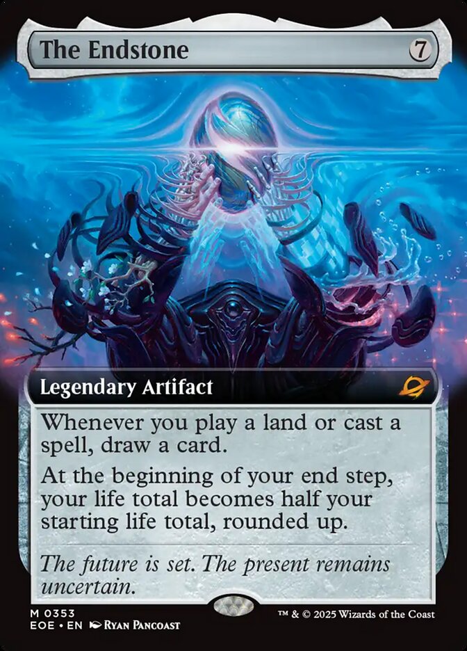 The Endstone  353/276 (Edge of Eternities)  - Extended Art Foil | Good Games Morley