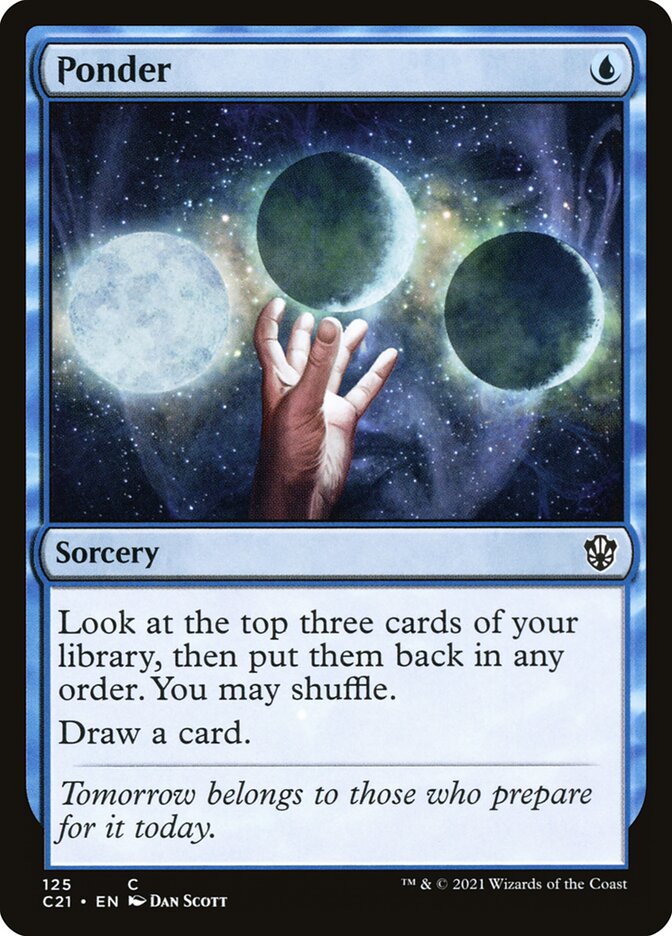 Ponder 125/81 (Commander 2021)  | Good Games Morley