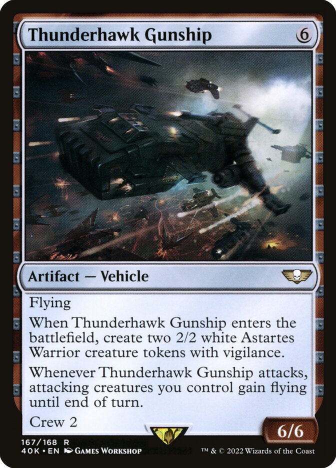 Thunderhawk Gunship 167 (Universes Beyond: Warhammer 40,000)  | Good Games Morley