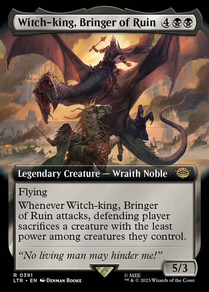 Witch-king, Bringer of Ruin 391 (Universes Beyond: The Lord of the Rings: Tales of Middle-earth)  | Good Games Morley