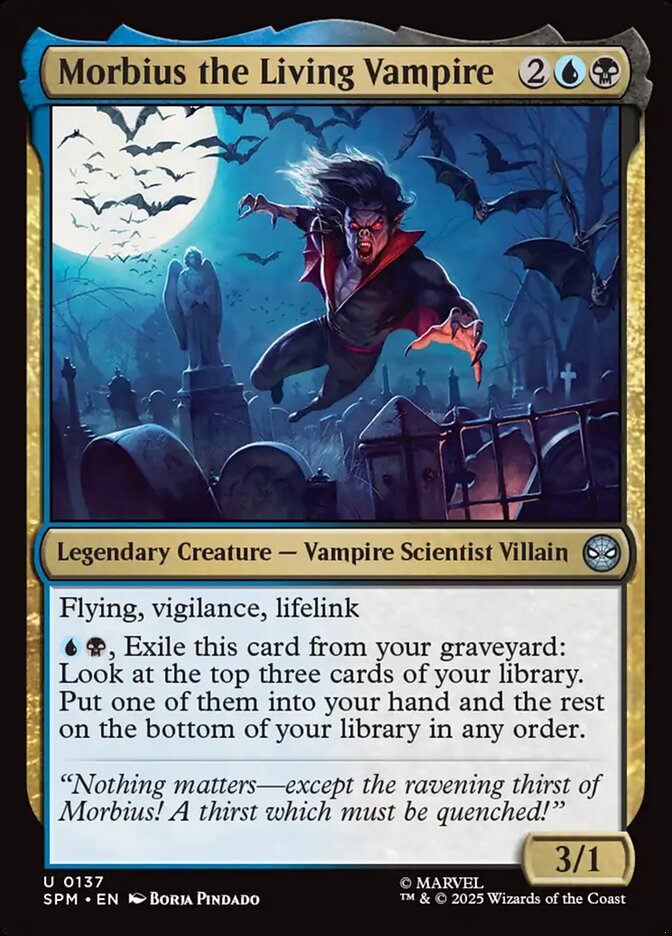 Morbius the Living Vampire 137 (Marvel's Spider-Man)  | Good Games Morley