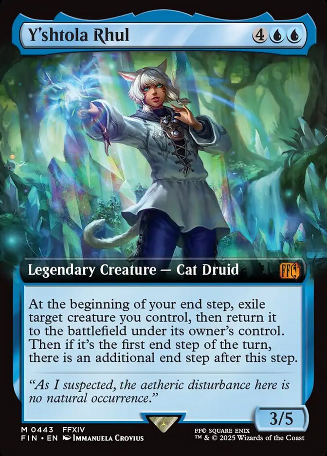 Y'shtola Rhul 443 (FINAL FANTASY)  - Extended Art Foil | Good Games Morley