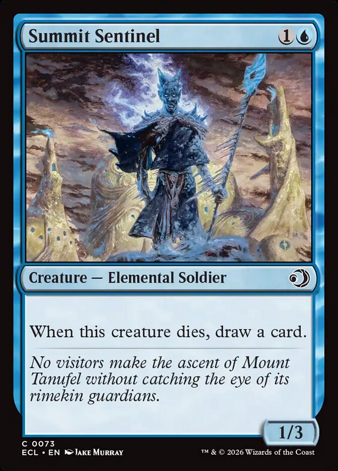 Summit Sentinel 73/273 (Lorwyn Eclipsed)  - Foil | Good Games Morley