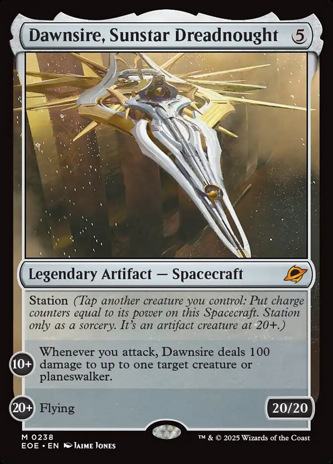Dawnsire, Sunstar Dreadnought 238 (Edge of Eternities)  | Good Games Morley