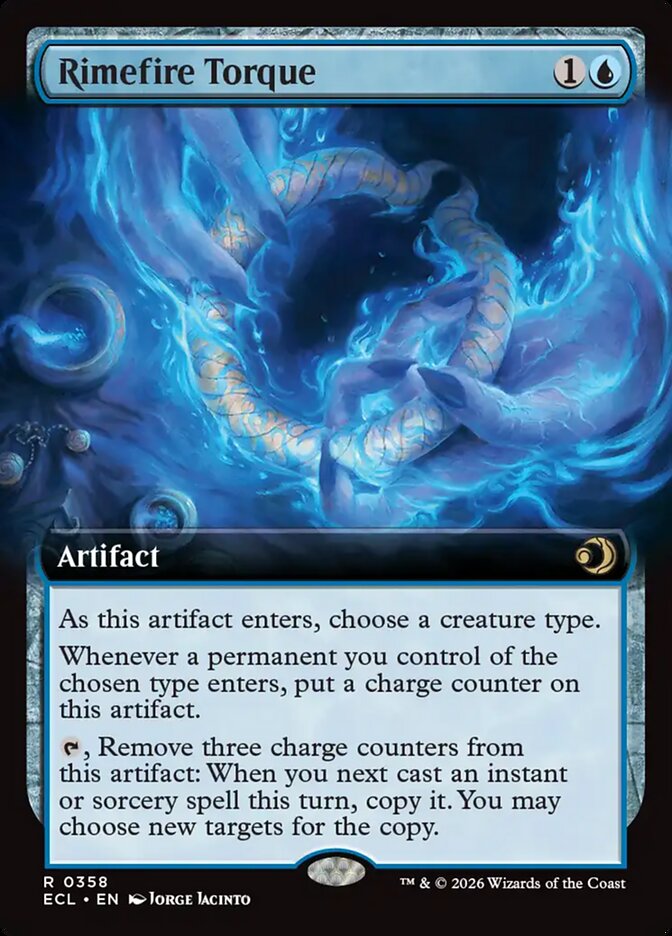 Rimefire Torque  358/273 (Lorwyn Eclipsed)  - Extended Art Foil | Good Games Morley