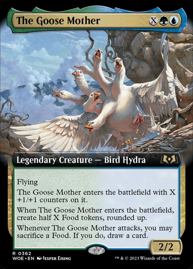 The Goose Mother 362/276 (Wilds of Eldraine)  - Extended Art Foil | Good Games Morley