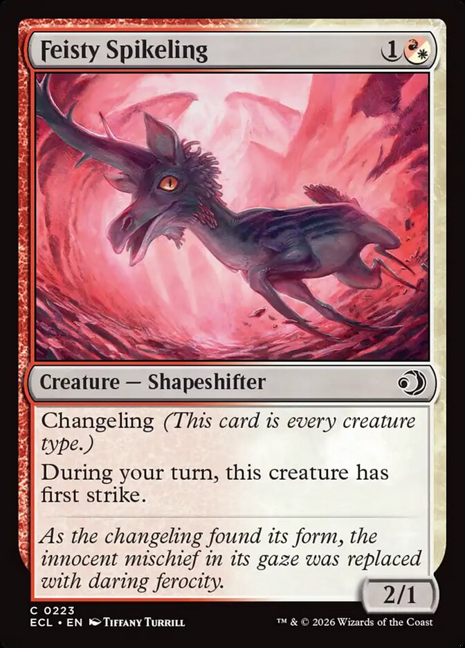 Feisty Spikeling 223/273 (Lorwyn Eclipsed)  - Foil | Good Games Morley