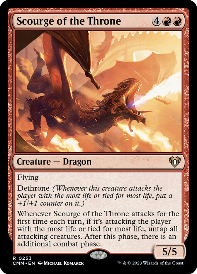 Scourge of the Throne 253/451 (Commander Masters)  | Good Games Morley