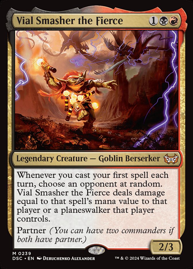 Vial Smasher the Fierce 239/40 (Commander: Duskmourn: House of Horror)  | Good Games Morley
