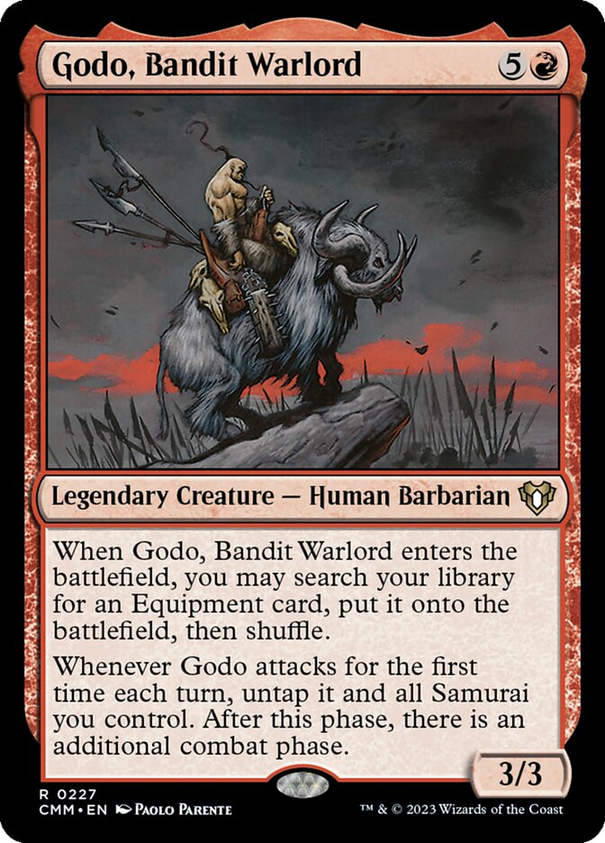 Godo, Bandit Warlord 227 (Commander Masters)  | Good Games Morley
