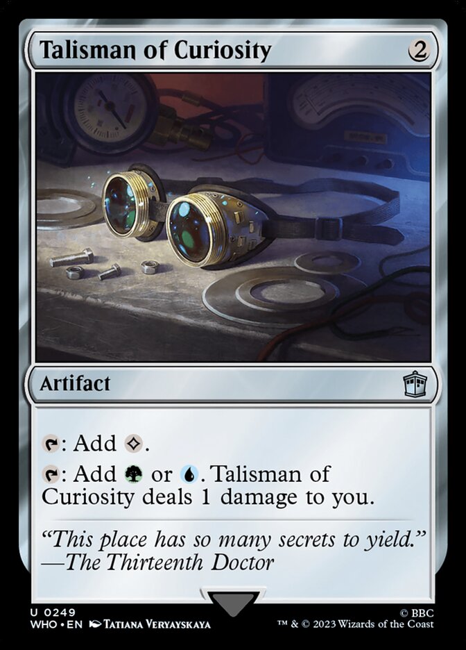 Talisman of Curiosity 249/331 (Universes Beyond: Doctor Who)  | Good Games Morley