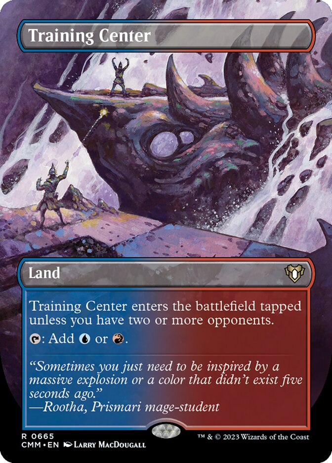 Training Center 665/451 (Commander Masters)  - Borderless | Good Games Morley