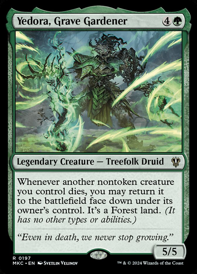 Yedora, Grave Gardener 197/311 (Commander: Murders at Karlov Manor)  | Good Games Morley