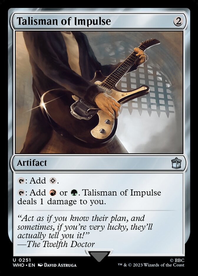 Talisman of Impulse 251/331 (Universes Beyond: Doctor Who)  | Good Games Morley