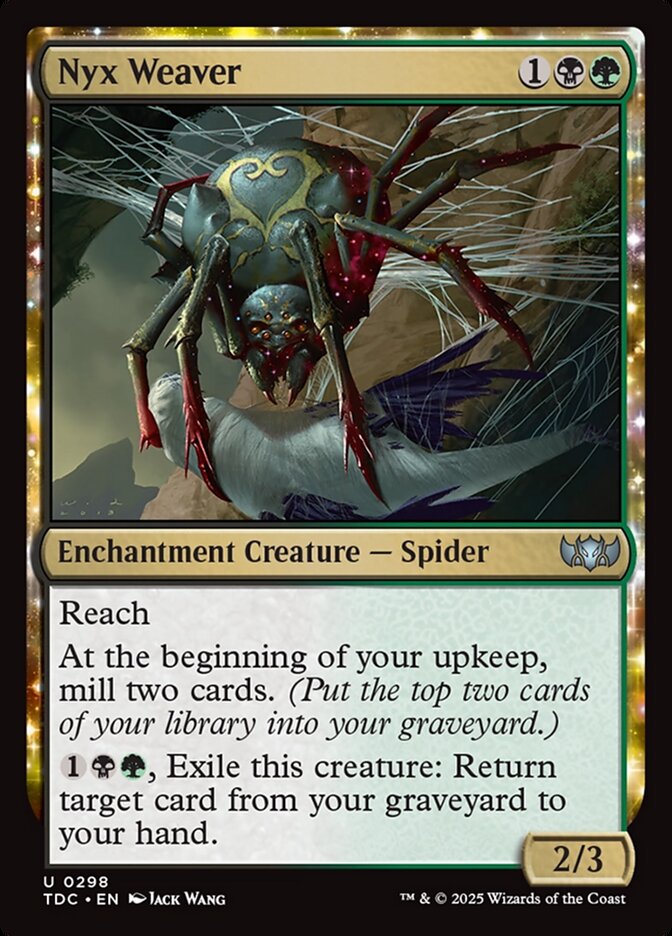 Nyx Weaver 298 (Commander: Tarkir: Dragonstorm)  | Good Games Morley