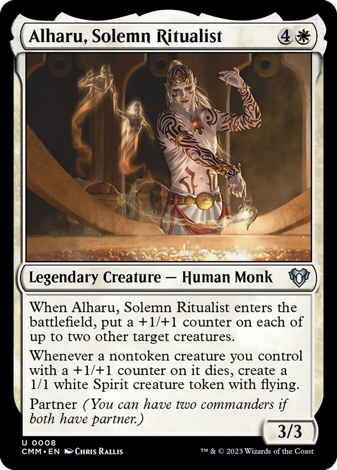 Alharu, Solemn Ritualist 8/451 (Commander Masters)  - Foil | Good Games Morley