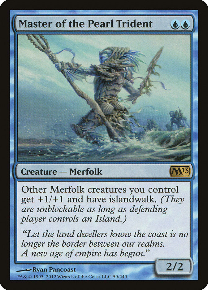 Master of the Pearl Trident 59/249 (Magic 2013 (M13))  | Good Games Morley