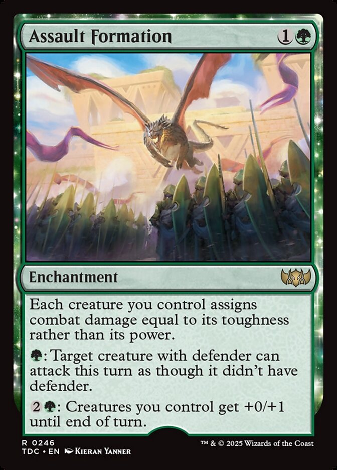 Assault Formation 246 (Commander: Tarkir: Dragonstorm)  | Good Games Morley