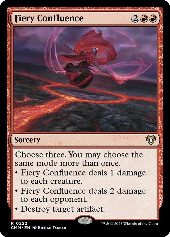Fiery Confluence 222 (Commander Masters)  | Good Games Morley