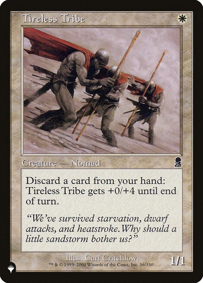 Tireless Tribe 56/350 (The List Reprints)  | Good Games Morley
