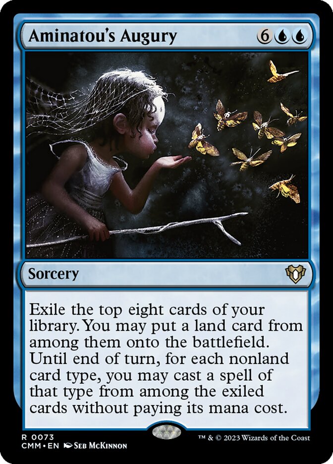 Aminatou's Augury 73/451 (Commander Masters)  | Good Games Morley