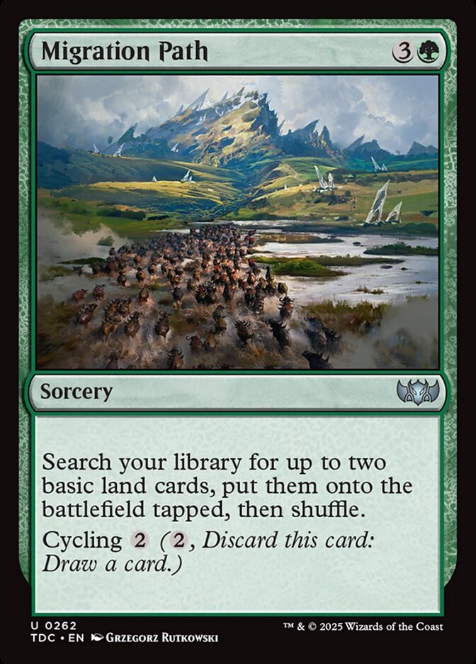 Migration Path 262 (Commander: Tarkir: Dragonstorm)  | Good Games Morley