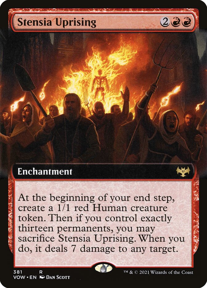 Stensia Uprising 381/277 (Innistrad: Crimson Vow)  - Foil | Good Games Morley
