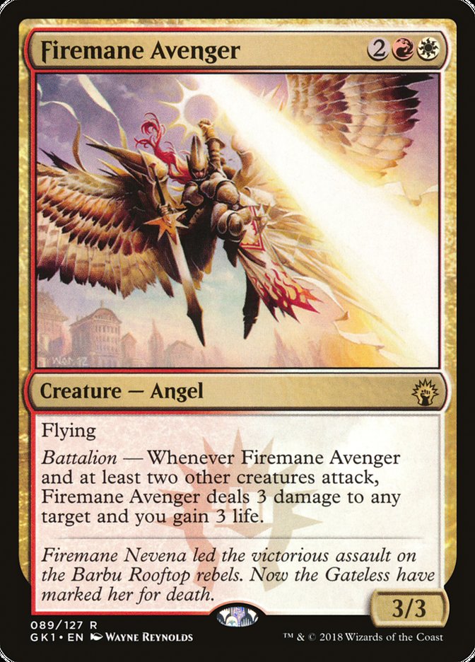 Firemane Avenger 89/127 (Guilds of Ravnica: Guild Kits)  | Good Games Morley