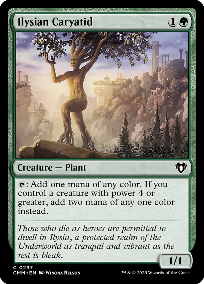 Ilysian Caryatid 297 (Commander Masters)  | Good Games Morley