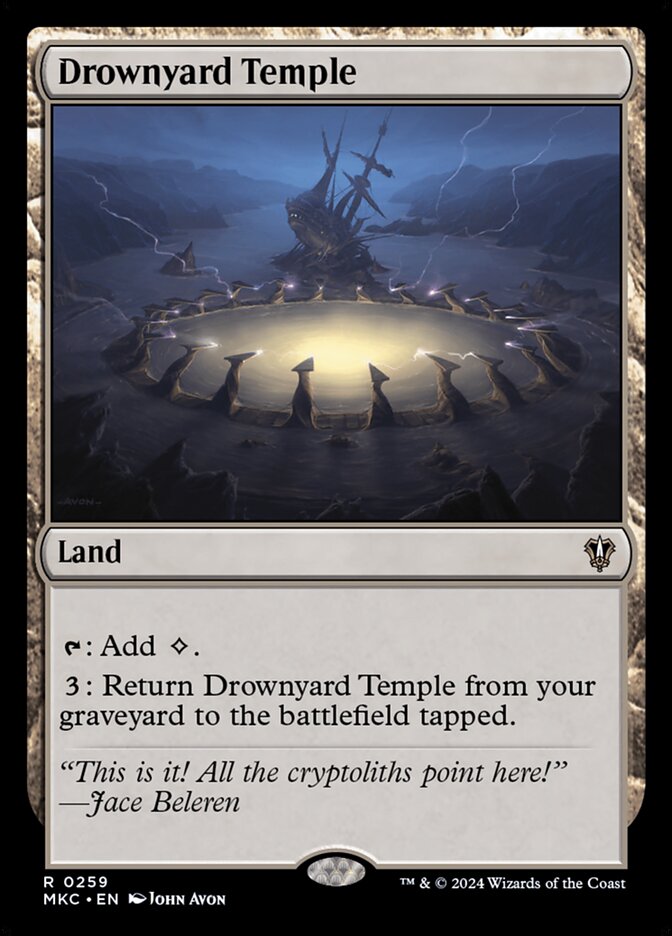 Drownyard Temple 259/311 (Commander: Murders at Karlov Manor)  | Good Games Morley