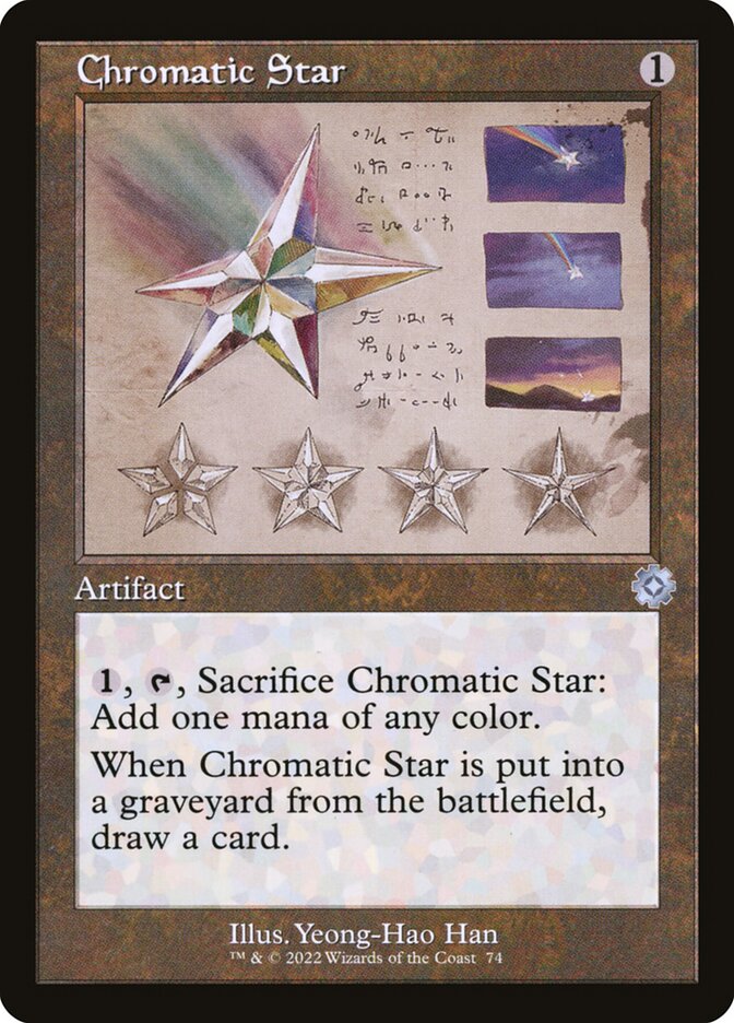 Chromatic Star 74/63 (The Brothers' War: Retro Frame Artifacts)  - Foil | Good Games Morley