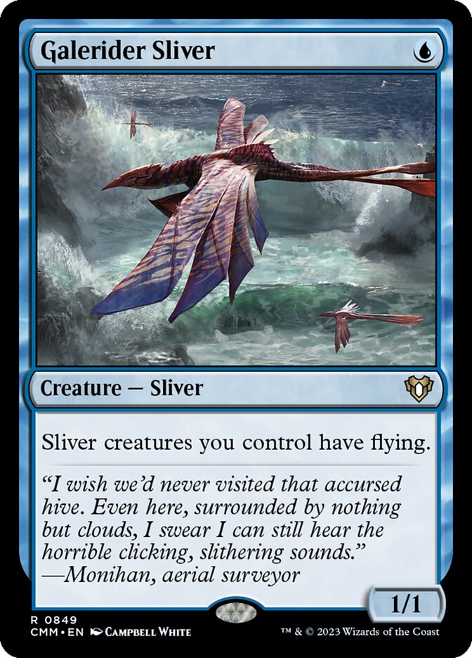 Galerider Sliver 849/451 (Commander Masters)  | Good Games Morley