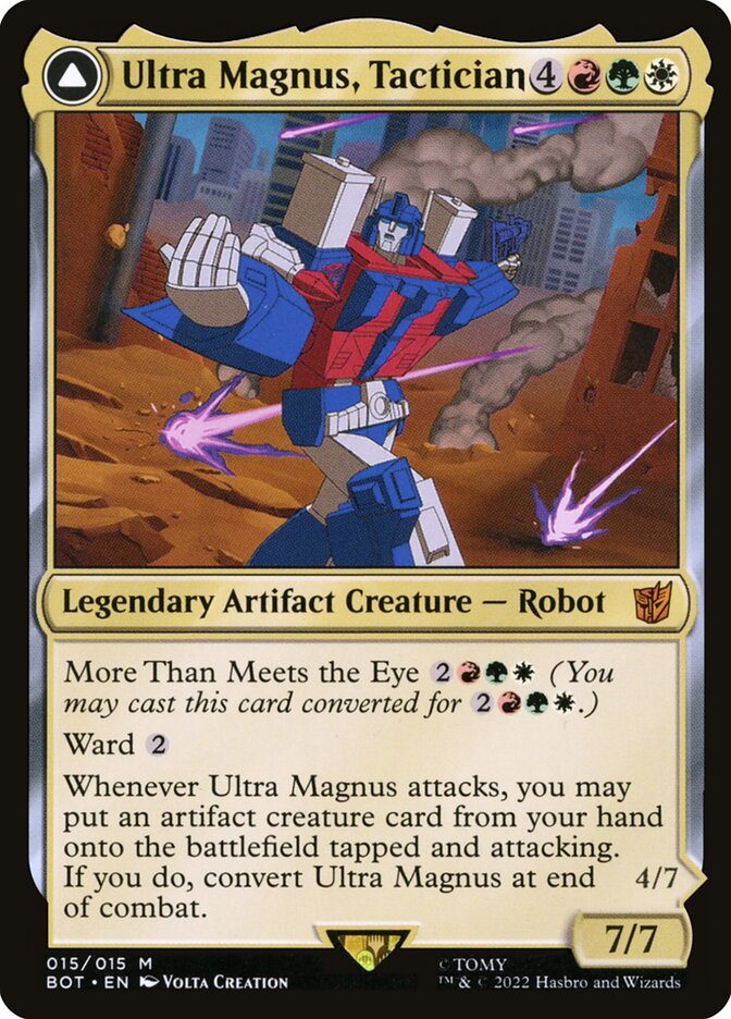 Ultra Magnus Tactician 15 (Universes Beyond: Transformers)  - Foil | Good Games Morley