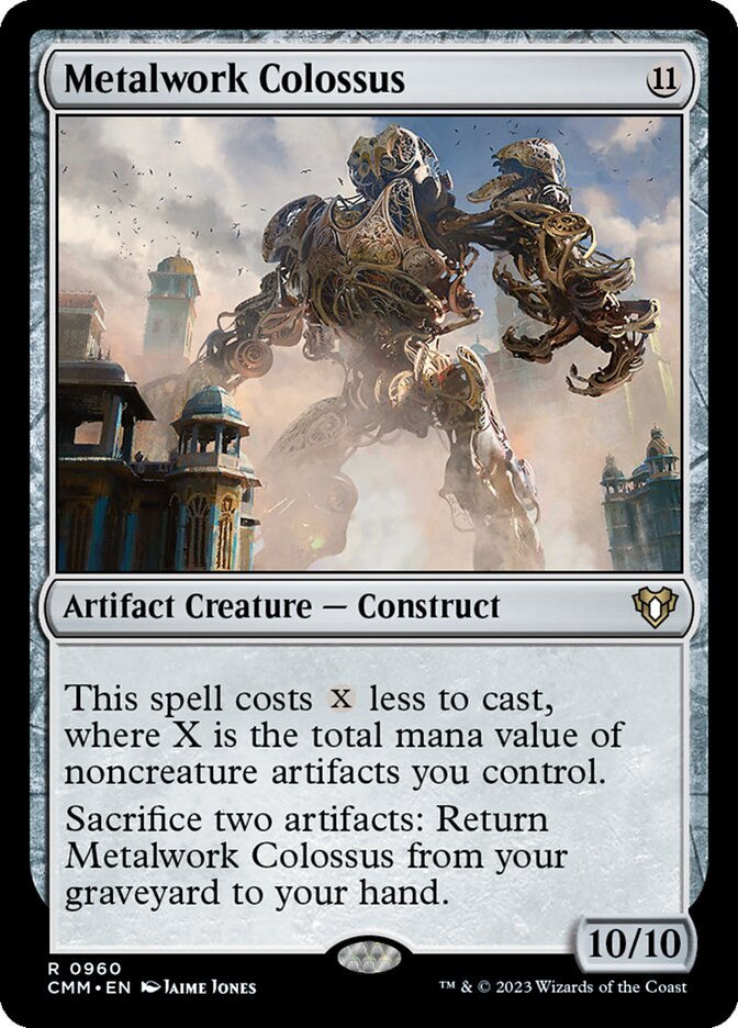 Metalwork Colossus 960 (Commander Masters)  | Good Games Morley
