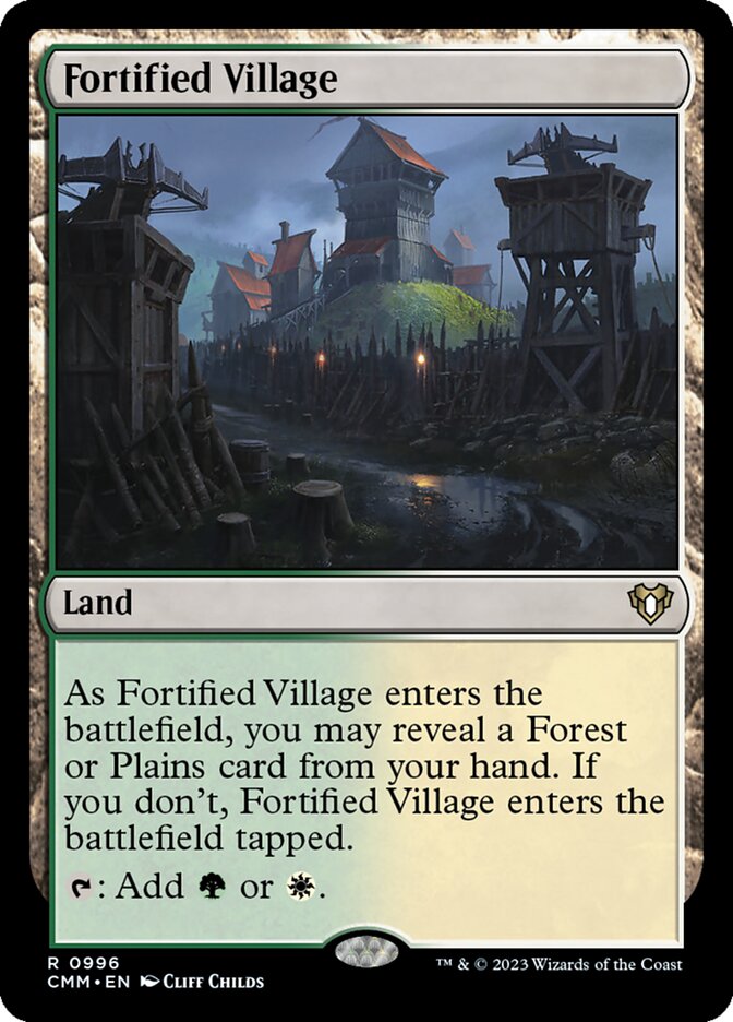 Fortified Village 996/451 (Commander Masters)  | Good Games Morley