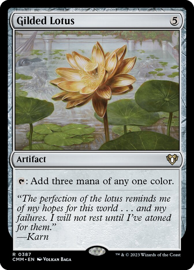 Gilded Lotus 387 (Commander Masters)  - Foil | Good Games Morley