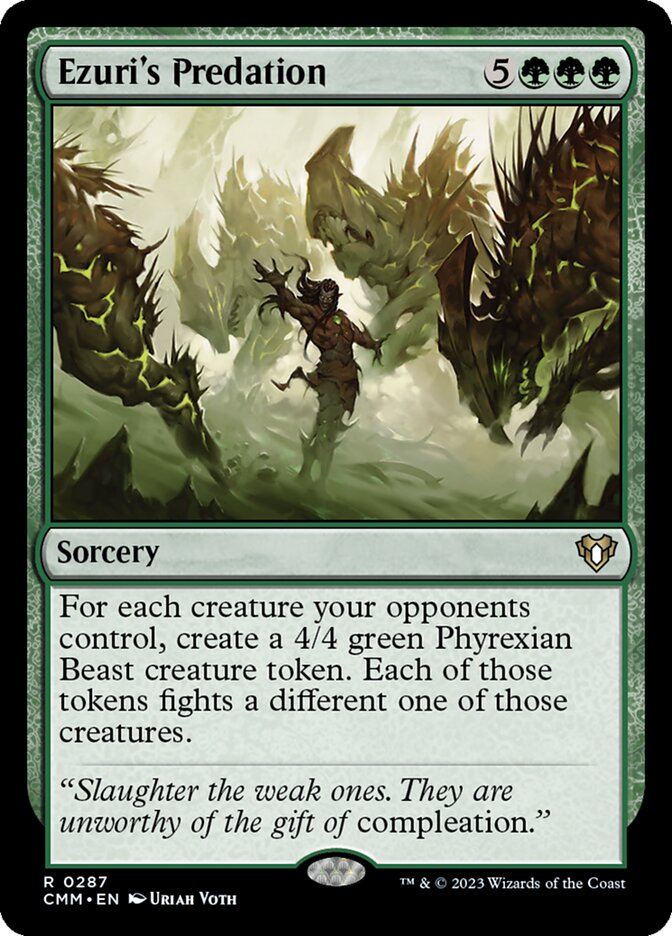 Ezuris Predation 287 (Commander Masters)  | Good Games Morley