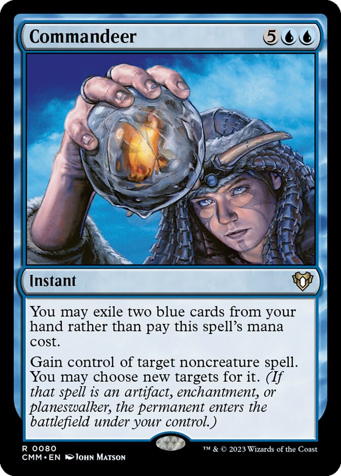 Commandeer 80/451 (Commander Masters)  - Foil | Good Games Morley