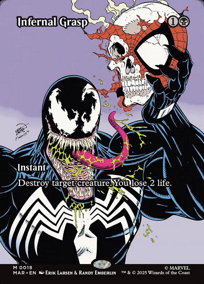 Infernal Grasp 18 (Marvel Universe Eternal-Legal)  - Borderless | Good Games Morley